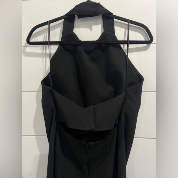 NWT Christopher Esber black halter tan dress - Picture 10 of 10